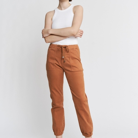 MICA LOS ANGELES  Women's Tan Casual Pants - Picture 5 of 10